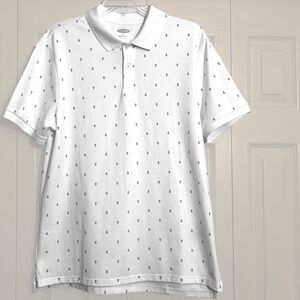 OLD NAVY Anchor Polo Shirt Sz Medium
